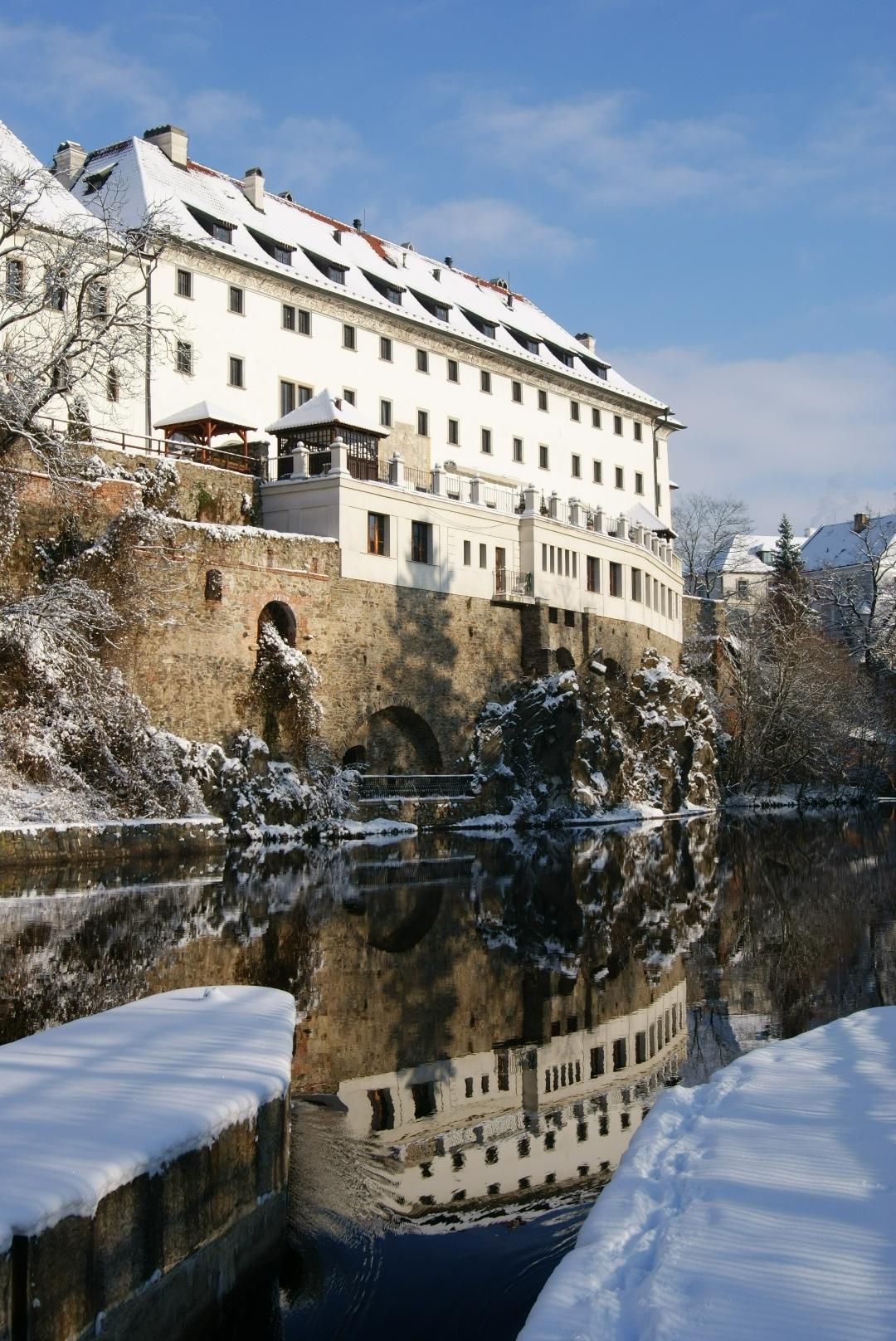 Hotel Ruze Cesky Krumlov Ngoại thất bức ảnh The castle of the Prince of Schwarzenberg