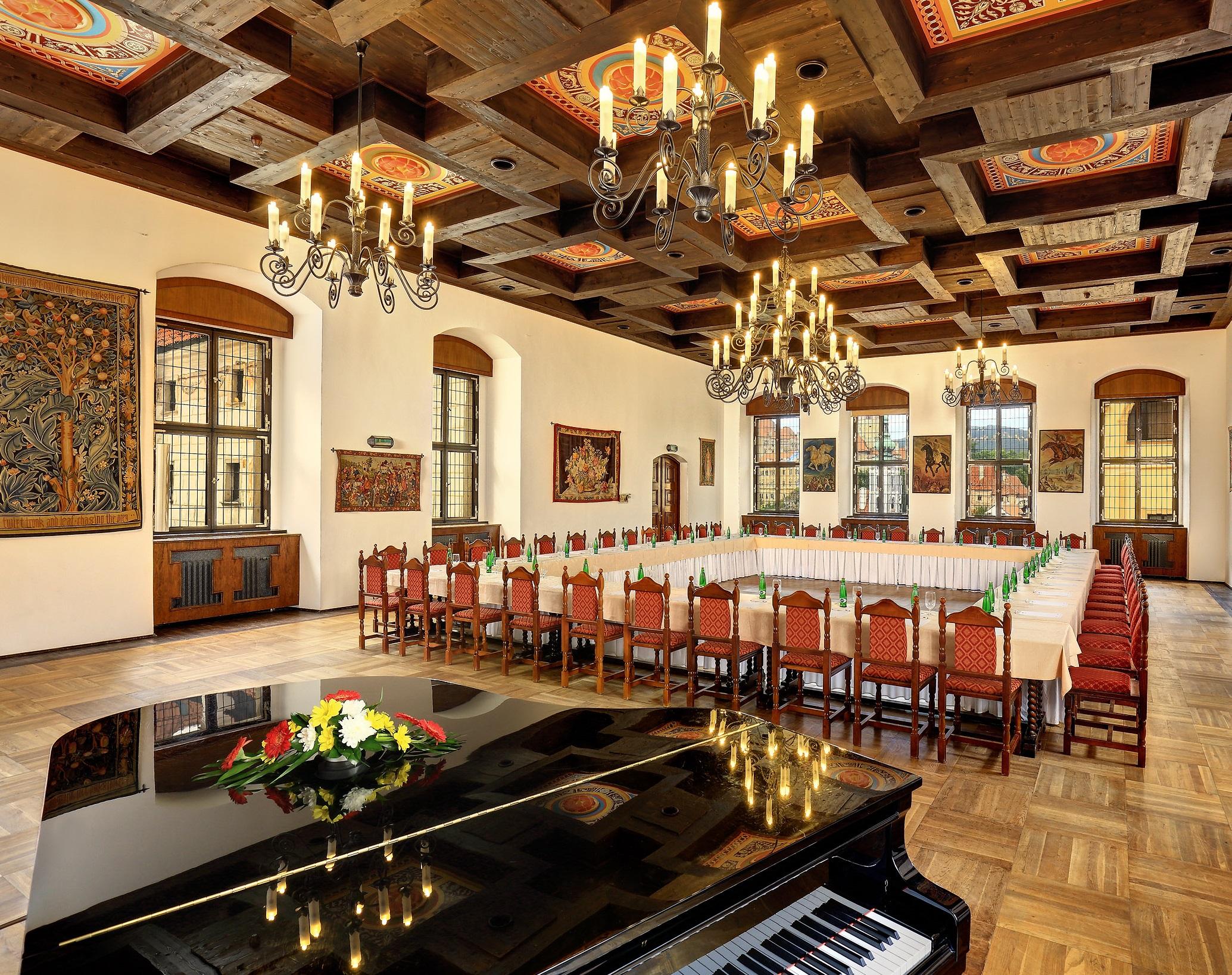 Hotel Ruze Cesky Krumlov Ngoại thất bức ảnh The ballroom