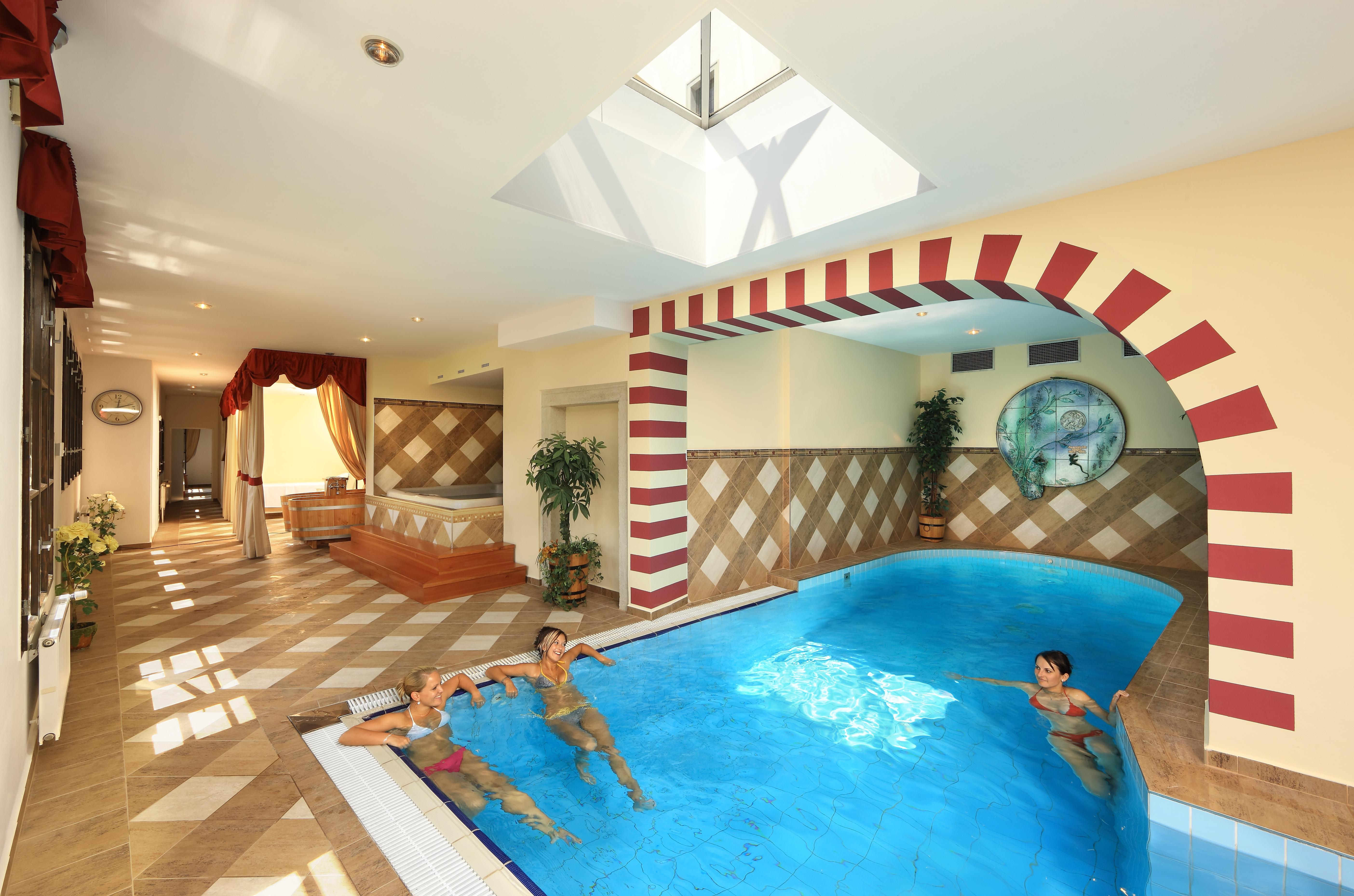 Hotel Ruze Cesky Krumlov Ngoại thất bức ảnh The swimming pool