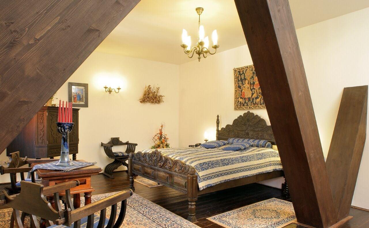 Hotel Ruze Cesky Krumlov Ngoại thất bức ảnh The bedroom